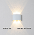 Luz de Parede - Arandela Áreas Externas e  Internas